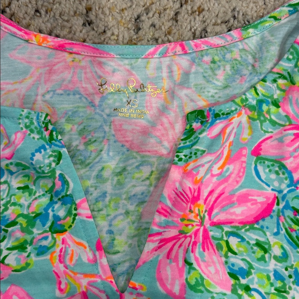 NWT Lilly Pulitzer Jodee Top XS - Picture 2 of 4